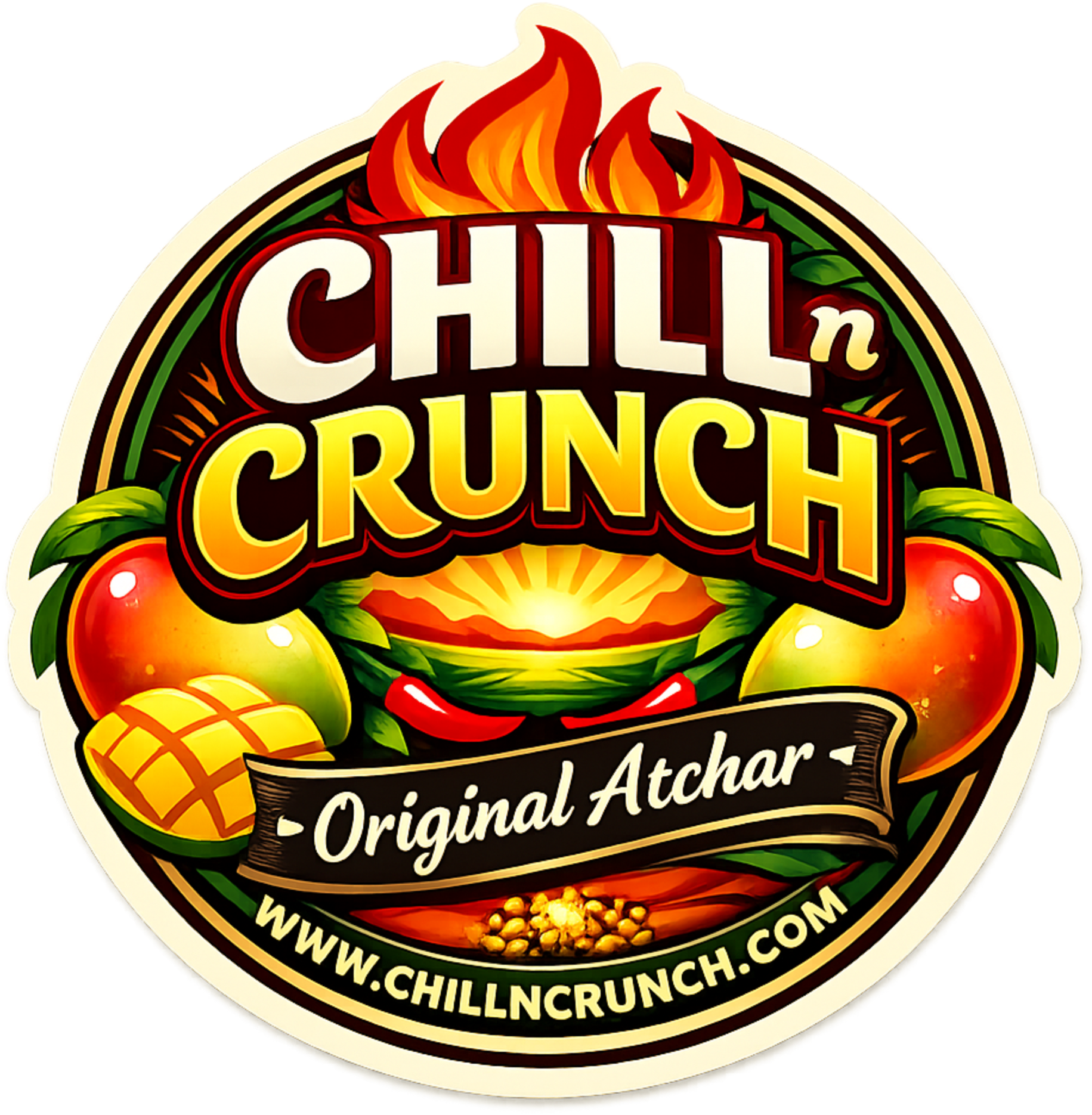 ChillnCrunch Original Atchar | Real Heat, Real Crunch